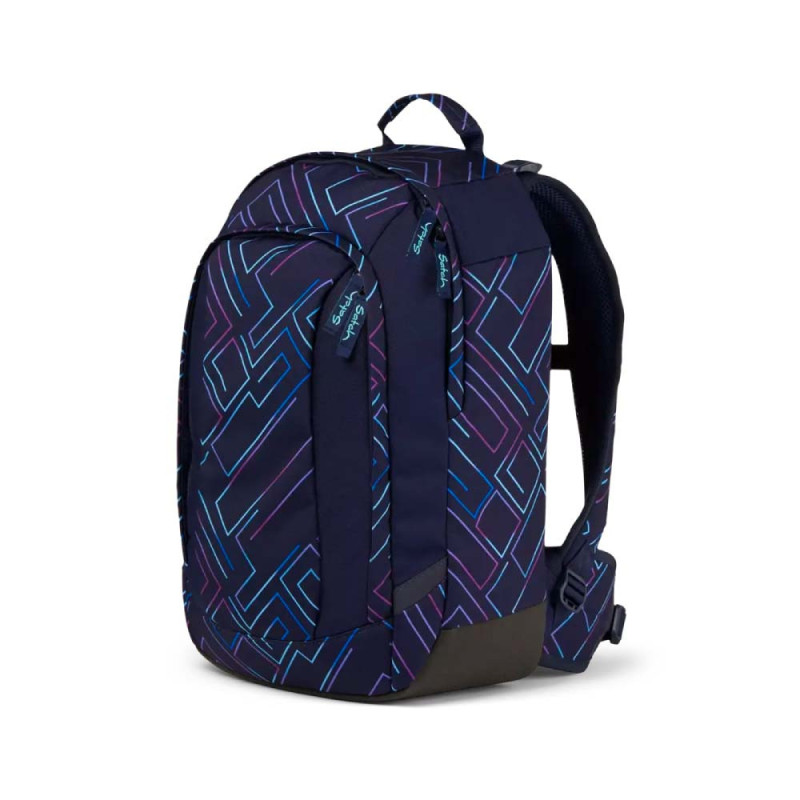 SATCH Schulrucksack AIR in verschiedenen Farben - Purple Laser vorne links