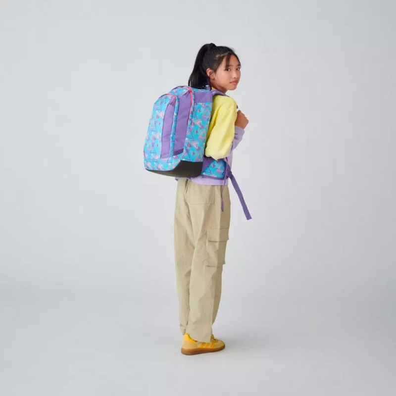 SATCH Schulrucksack AIR in verschiedenen Farben - 80s Dance Mädchen hinten