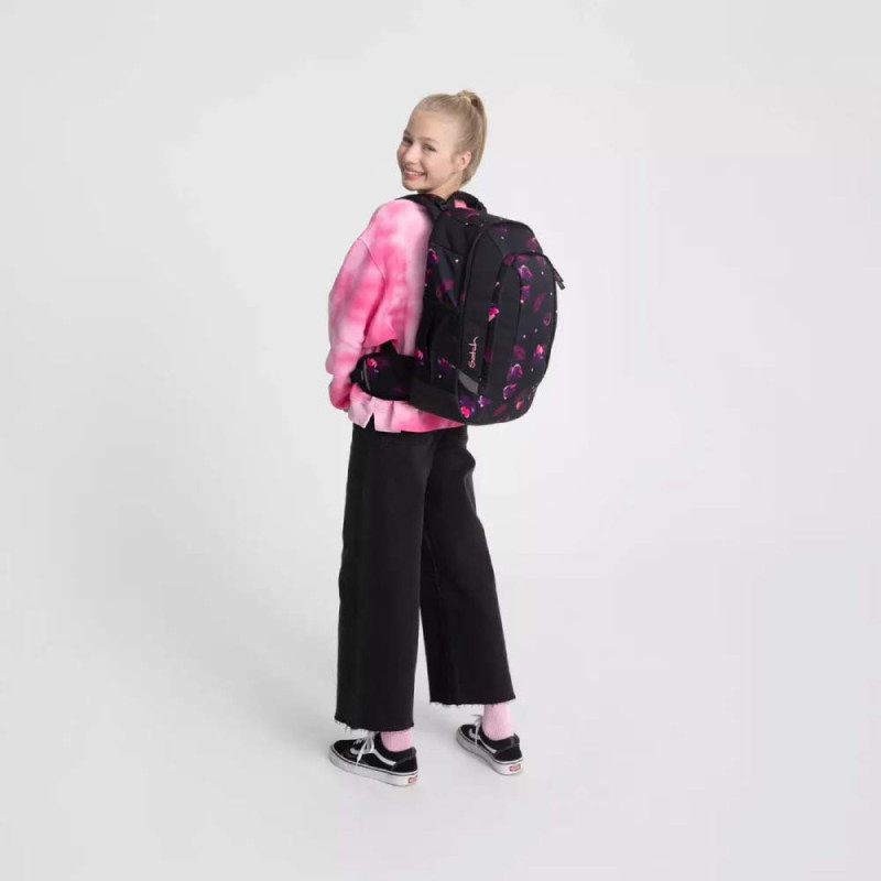 SATCH Schulrucksack AIR in verschiedenen Farben - Mystic Nights Mädchen hinten