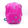 XANADOO LED Regenshutz Regencape für Schulranzen & Rucksäcke neonpink Vorderseite