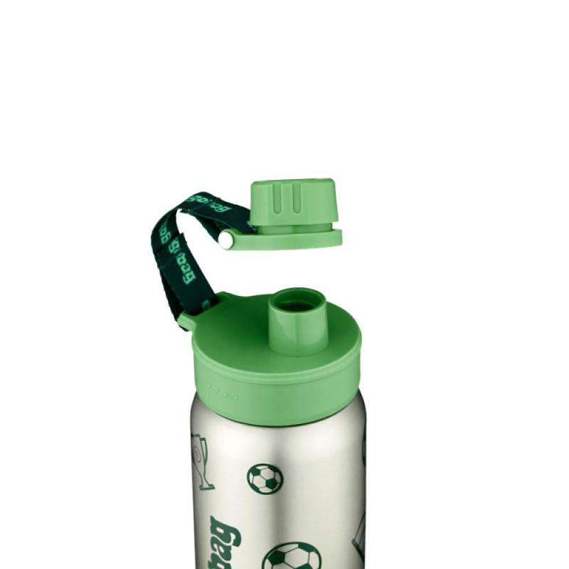 ERGOBAG Trinkflasche - Grün geöffnet