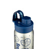 ERGOBAG Trinkflasche - Blau geschlossen