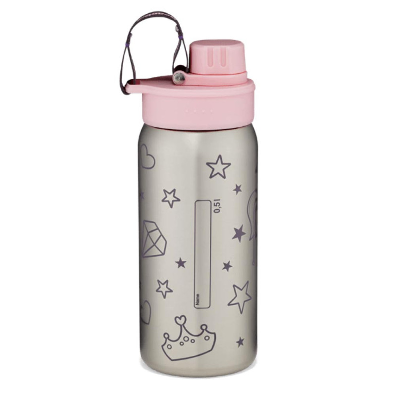 ERGOBAG Trinkflasche - Rosa hinten