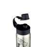 ERGOBAG Trinkflasche - Black geöffnet