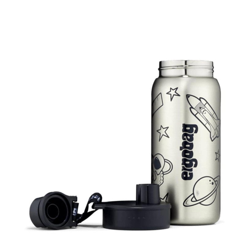 ERGOBAG Trinkflasche - Black offen