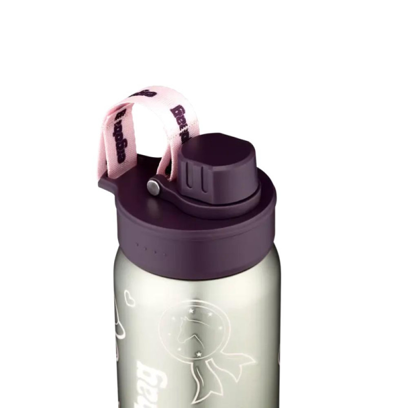 ERGOBAG Trinkflasche - Lila geschlossen