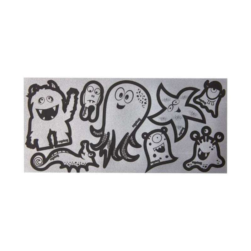 ERGOBAG Reflexie Sticker 8 tlg. Monster Set