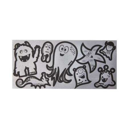 ERGOBAG Reflexie Sticker 8 tlg. Monster Set