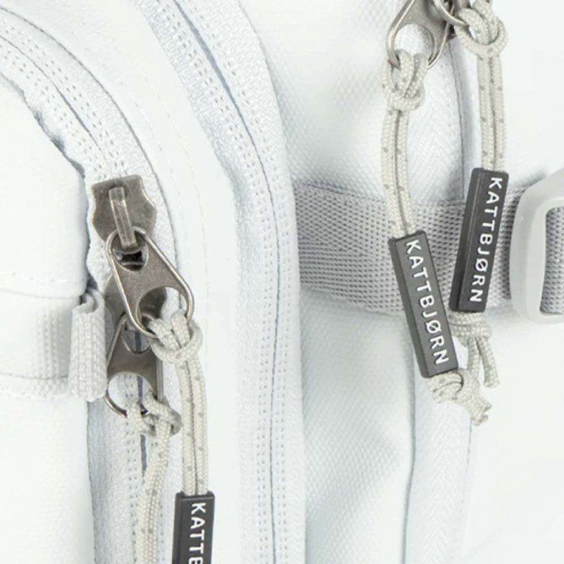 KATTBJÖRN Schulrucksack Classic Eat My Style Reißverschlüsse