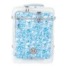 KATTBJÖRN Schulrucksack Classic Eat My Style Vorderseite blaues Design