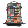 KATTBJÖRN Schulrucksack Classic Flashlight Vordertasche gefüllt