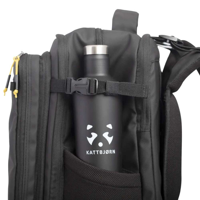 KATTBJÖRN Schulrucksack Classic Flashlight mit Trinkflasche