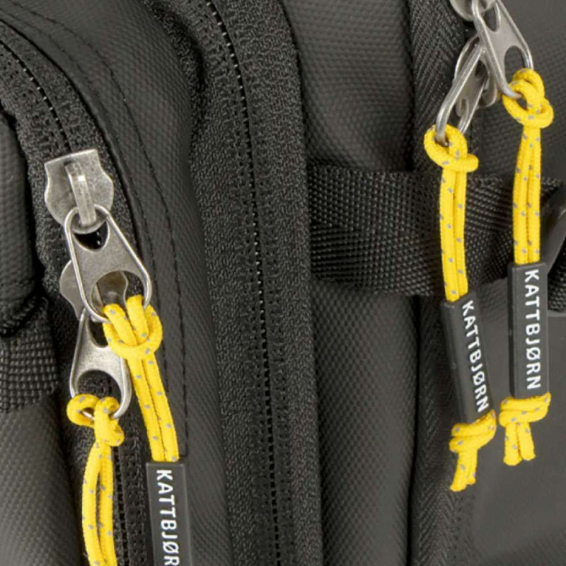 KATTBJÖRN Schulrucksack Classic Flashlight Reißverschluss