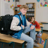 KATTBJÖRN Schulrucksack Classic Flashlight in der Schule