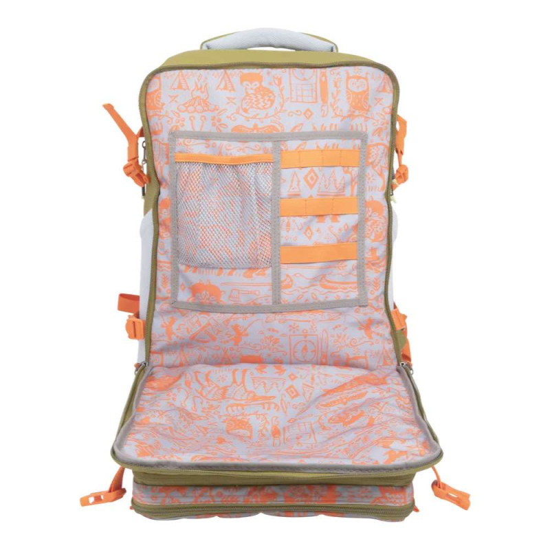 KATTBJÖRN Schulrucksack Classic Explorer Vordertasche