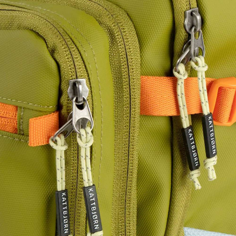 KATTBJÖRN Schulrucksack Classic Explorer Reißverschluss
