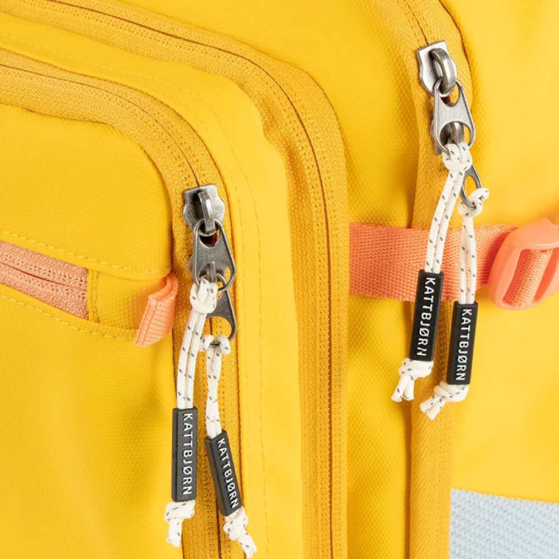 KATTBJÖRN Schulrucksack Classic Late Summer Reißverschluss