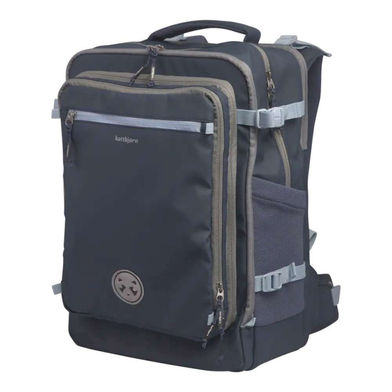 KATTBJÖRN Schulrucksack Classic Mind Gamer von vorn seitlich