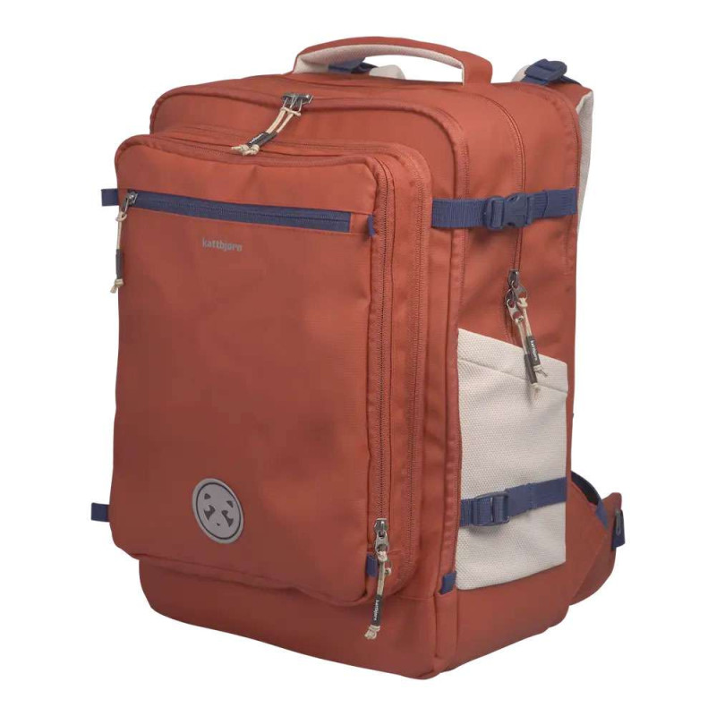 KATTBJÖRN Schulrucksack Classic Mystic Nature Vorderseite seitlich