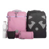 KATTBJÖRN Schulrucksack Classic Very Berry Set
