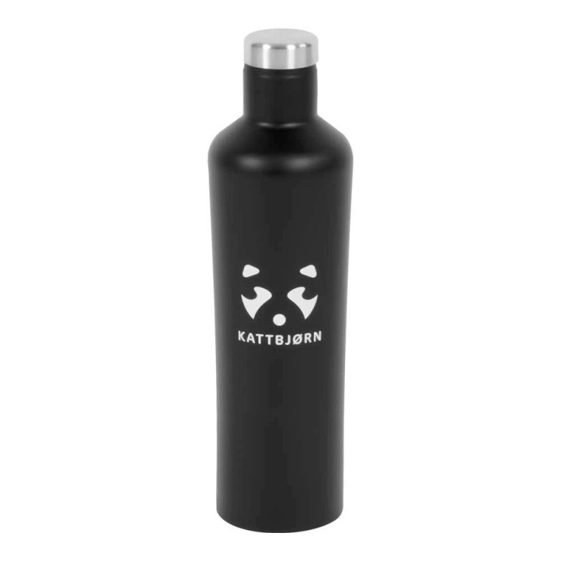 KATTBJÖRN Schulrucksack Classic Mystic Nature Trinkflasche
