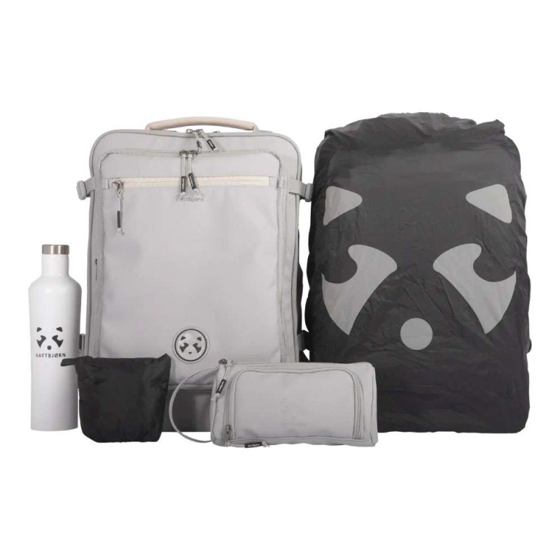 KATTBJÖRN Schulrucksack Classic Urban Jungle Set