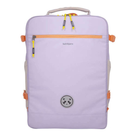 KATTBJÖRN Schulrucksack Light Purple Power Vorderseite