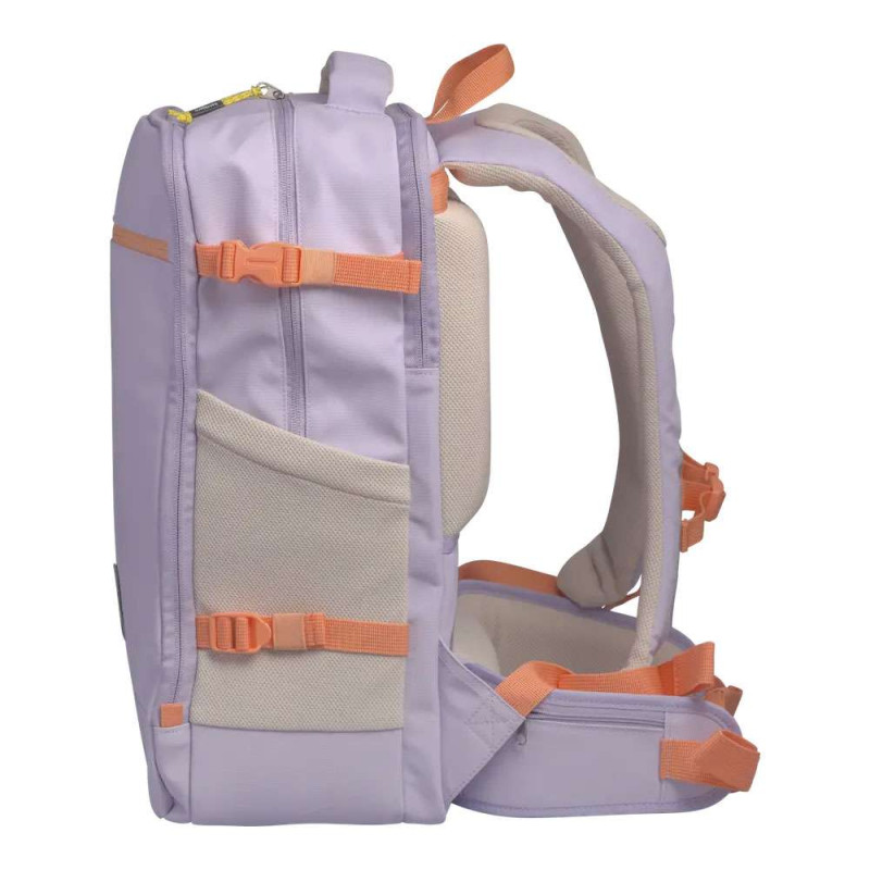 KATTBJÖRN Schulrucksack Light Purple Power seitlich
