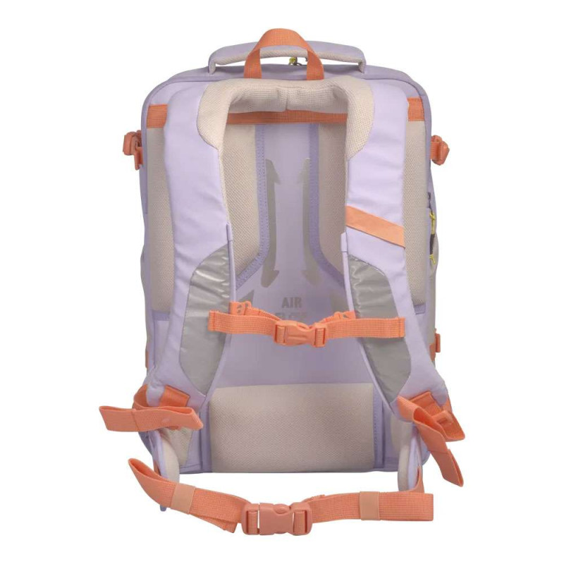 KATTBJÖRN Schulrucksack Light Purple Power Polsterung