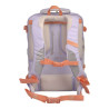 KATTBJÖRN Schulrucksack Light Purple Power Polsterung