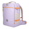 KATTBJÖRN Schulrucksack Light Purple Power Vorderseite seitlich