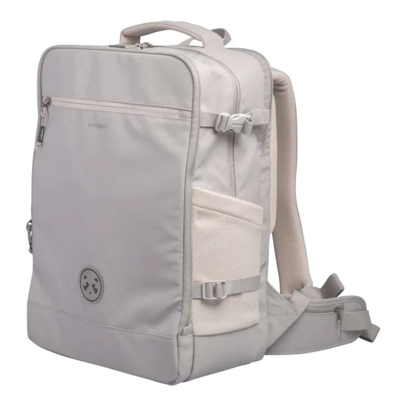 KATTBJÖRN Schulrucksack Light Urban Jungle Vorderseite seitlich