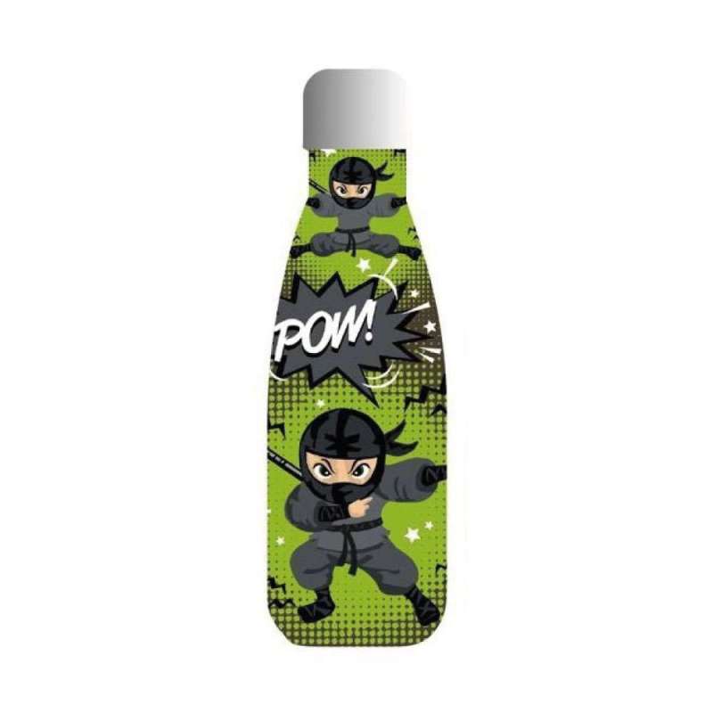 XANADOO Edelstahl Trinkflasche Ninja