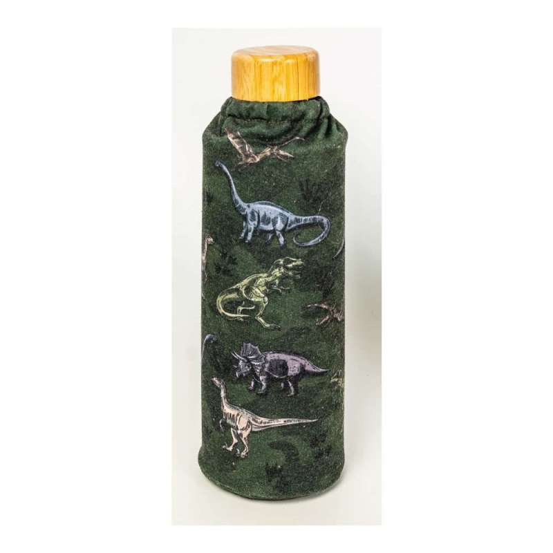 XANADOO Glas Trinkflasche Dinosaurier3