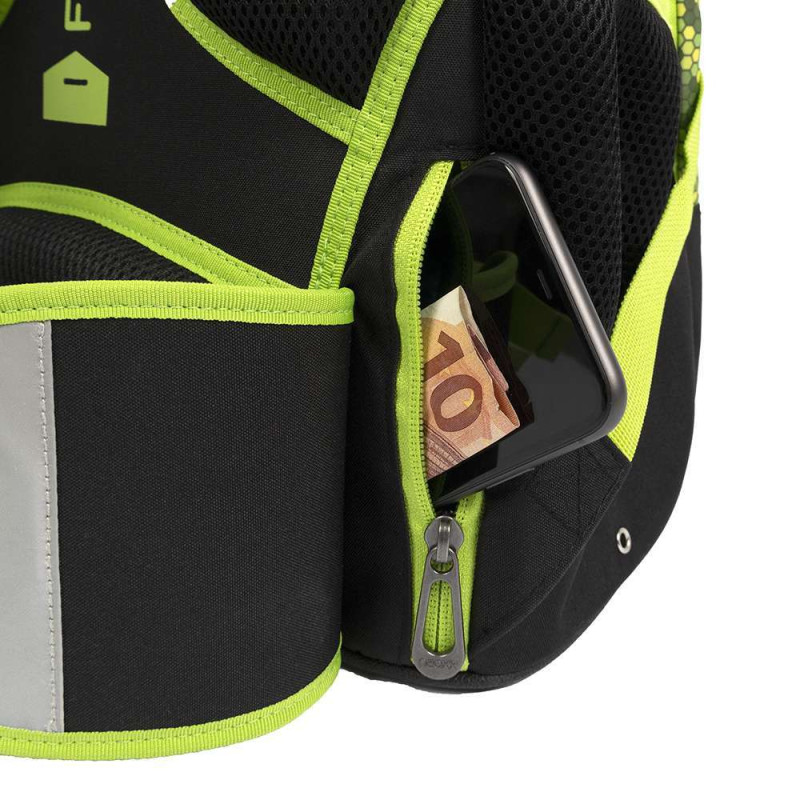 NEOXX Schulrucksack Active Pro Pixel in my mind Tasche seite