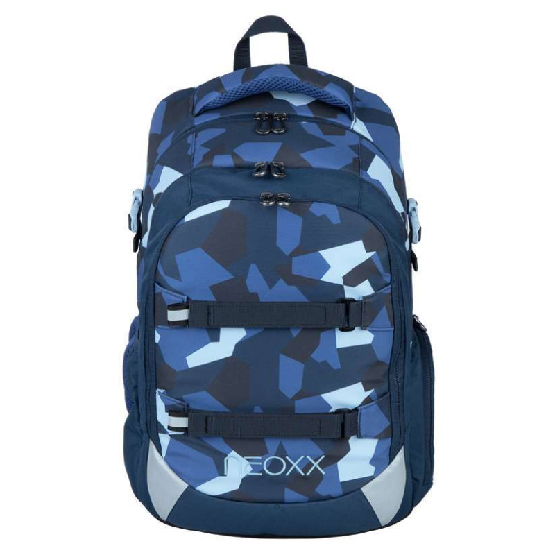 NEOXX Schulrucksack Active Pro Camo nation Vorderseite
