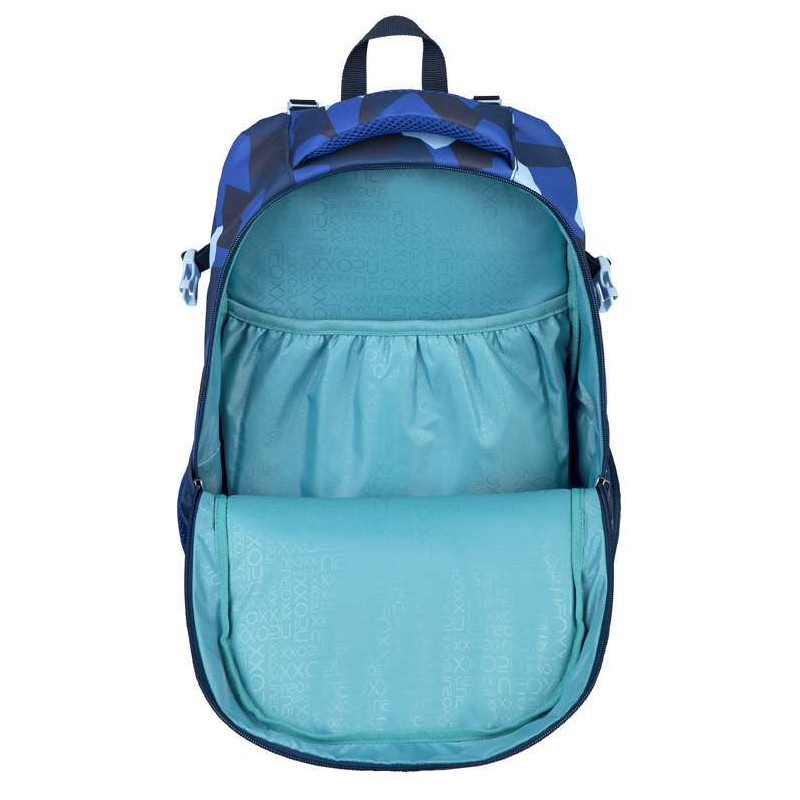 NEOXX Schulrucksack Active Pro Camo nation Innenfach groß