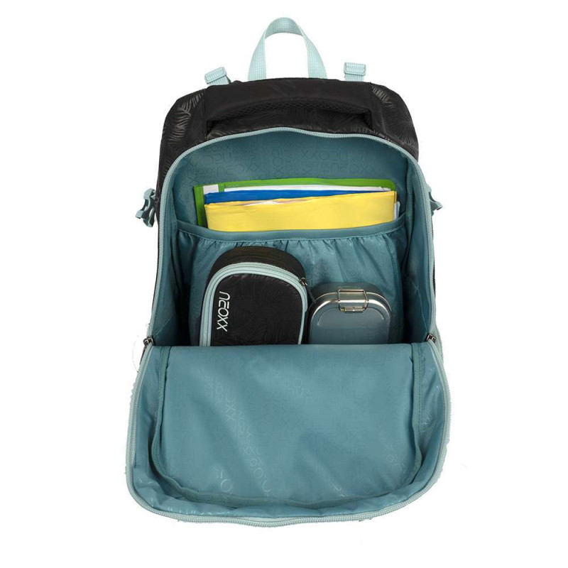 NEOXX Schulrucksack Active Pro Queen of the nite Innenfach groß