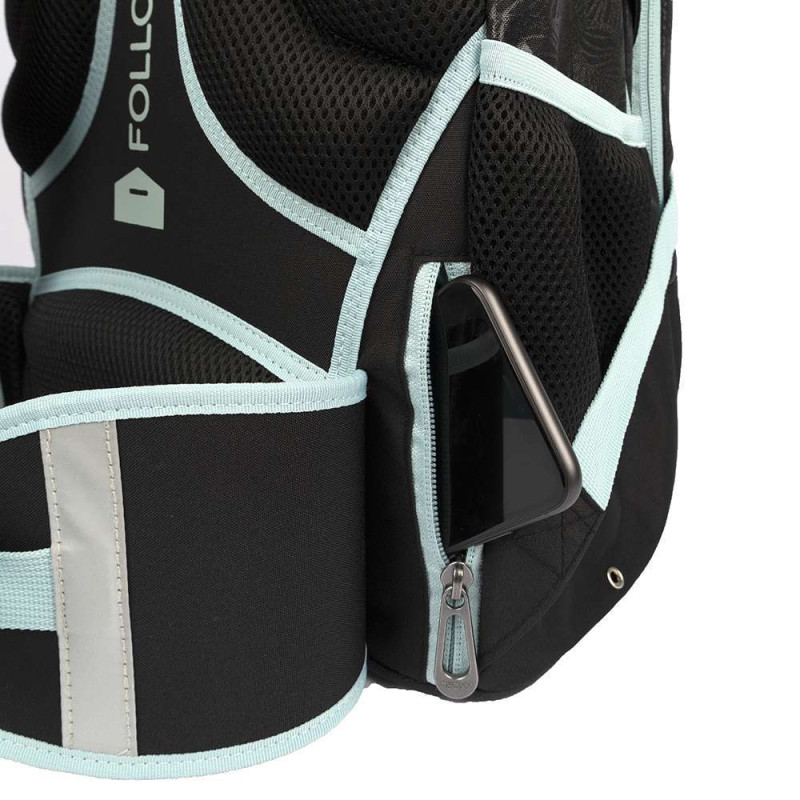 NEOXX Schulrucksack Active Pro Queen of the nite Seitentasche