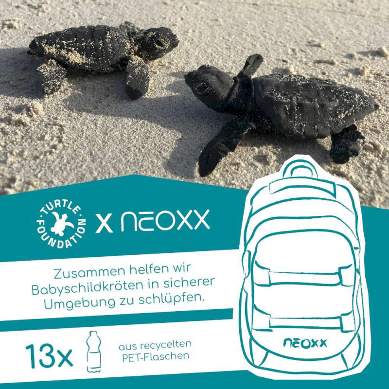 NEOXX Schulrucksack Active Pro Queen of the nite Material