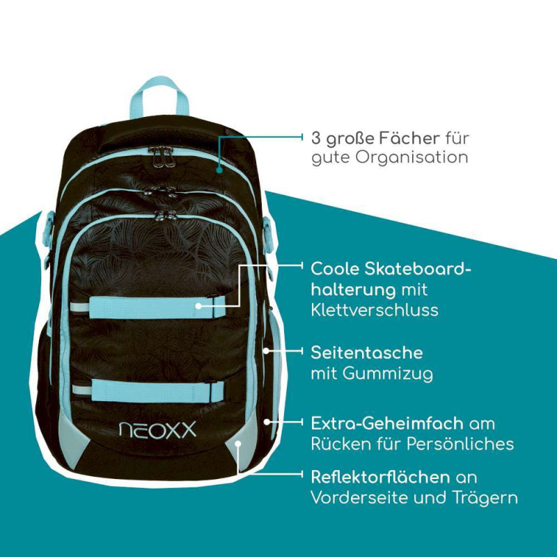 NEOXX Schulrucksack Active Pro Queen of the nite Highlights