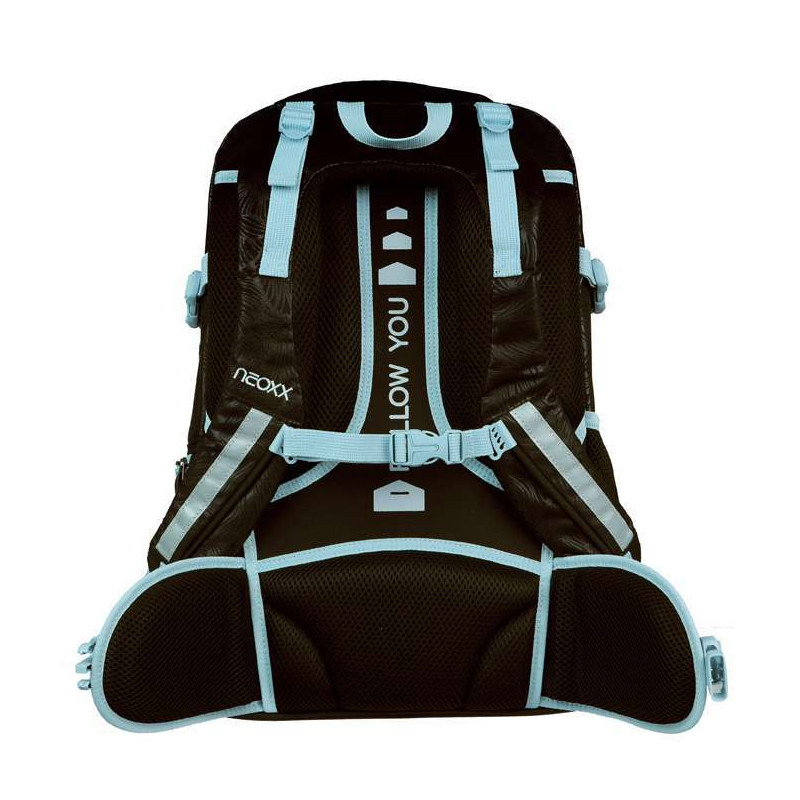 NEOXX Schulrucksack Active Pro Queen of the nite Rückseite