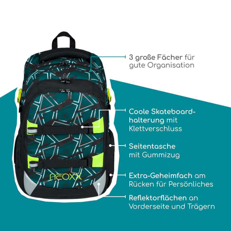 NEOXX Active Pro Schulrucksack – Perfekt für Schule und Freizeit