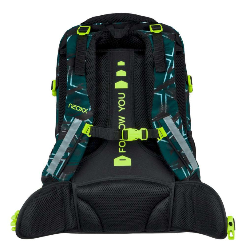 NEOXX Schulrucksack Active Pro Flash yourself Rückseite