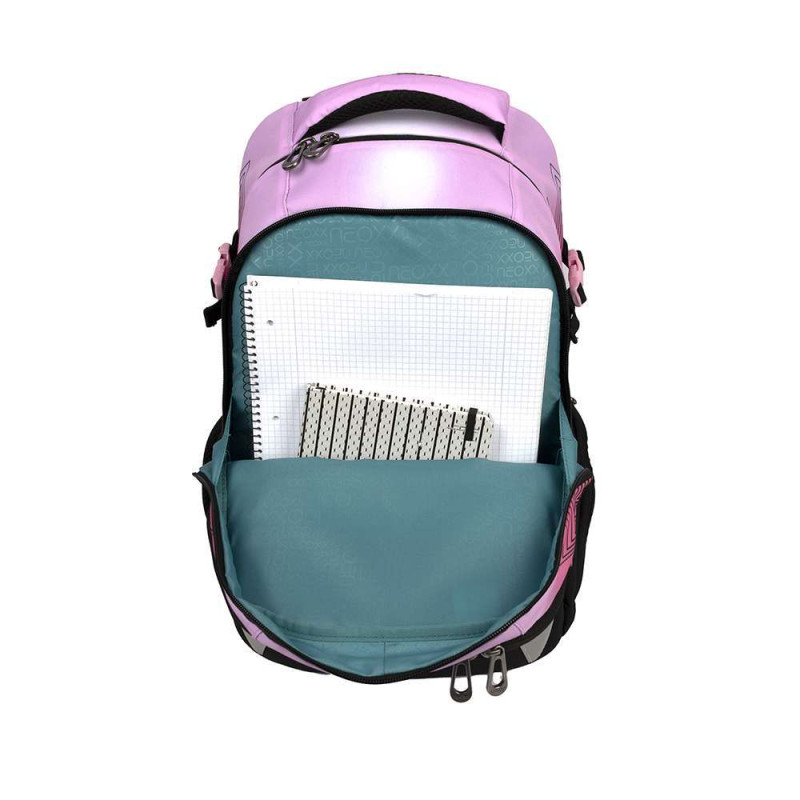 NEOXX Schulrucksack Active Pro Sweet like sunset Innenfach klein