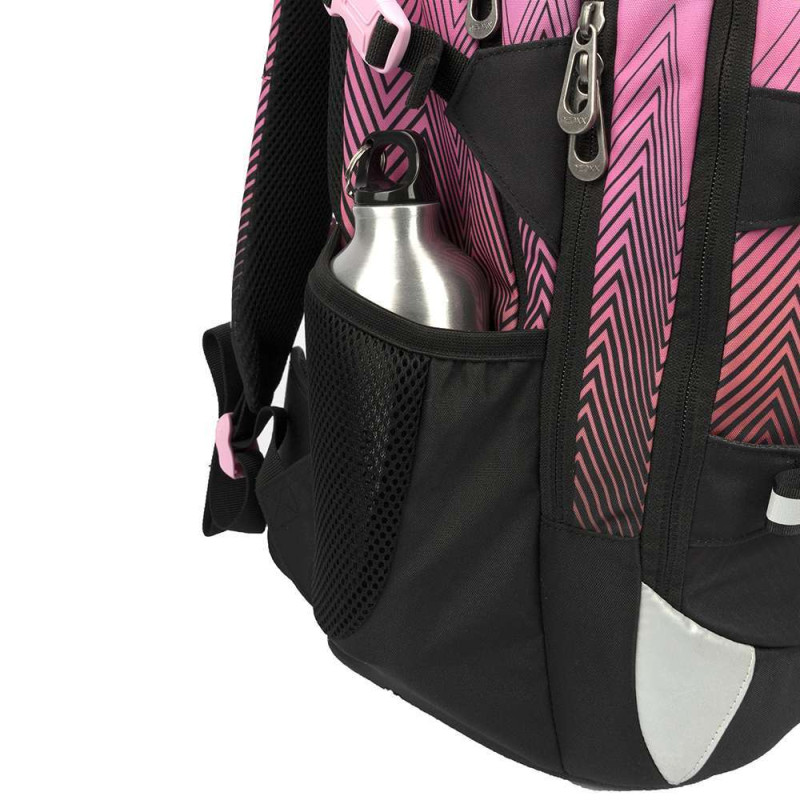 NEOXX Schulrucksack Active Pro Sweet like sunset Trinkflasche