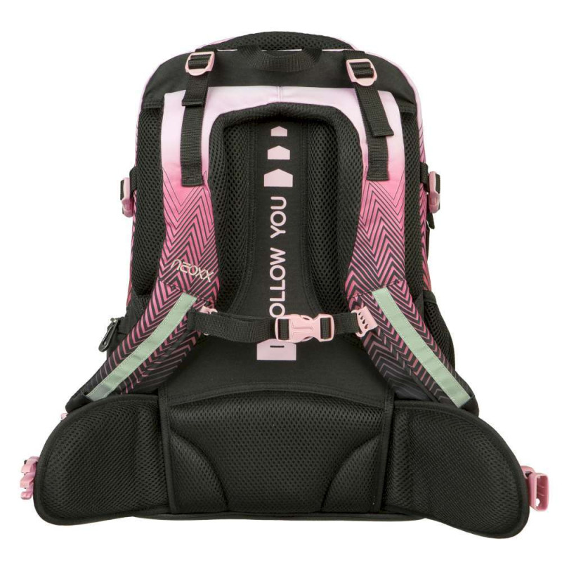 NEOXX Schulrucksack Active Pro Sweet like sunset Rückseite