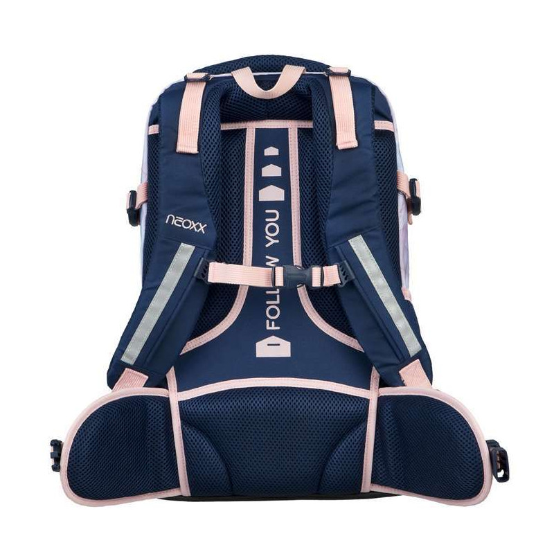 NEOXX Schulrucksack Active Pro  Dreaming of pastel Rückseite
