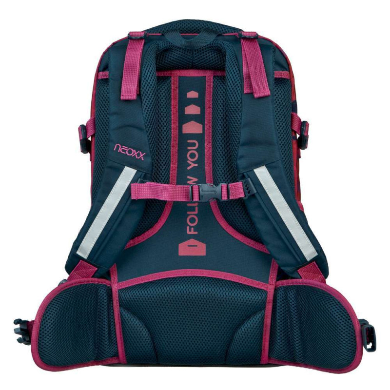 NEOXX Schulrucksack Active Pro Bubble me around Rückenpolsterung
