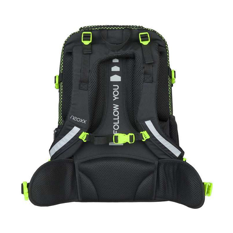 NEOXX Schulrucksack Active Pro All about Neon Rückseite